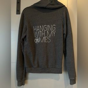 Inner Fire “hanging with my omies” Zip Up Sweater